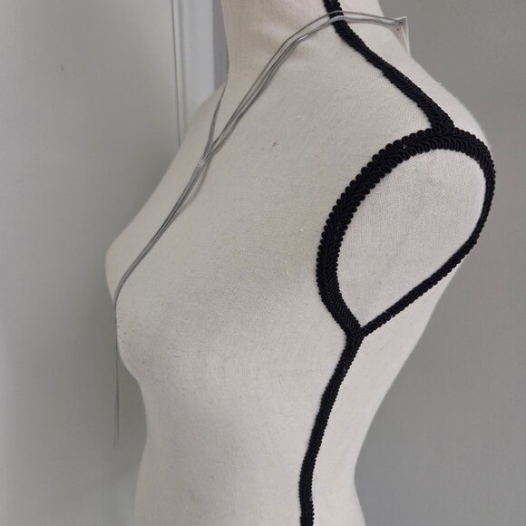 Express Long Silver Lariat Necklace Multi-chain Tassel Adjustable Party Holiday - Picture 5 of 6